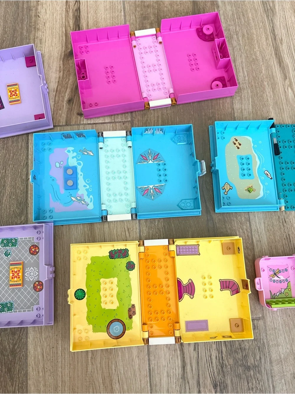 LEGO Princess Storybooks & Lego Friends  - containers only